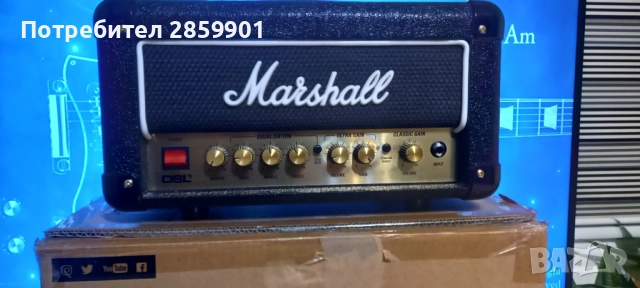 Продавам Marshall DSL1 – истински лампов звук в компактен формат!