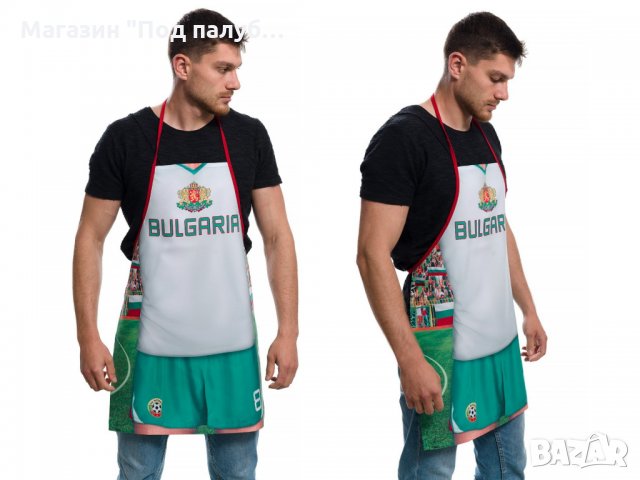 Нова мъжка забавна готварска престилка България - Национал, снимка 4 - Подаръци за мъже - 30152651