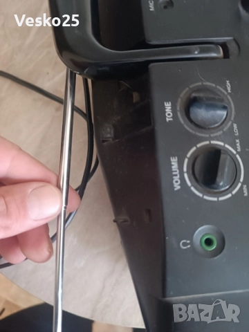 Радио касетофон SONY CFS-204S, снимка 11 - Радиокасетофони, транзистори - 51753798