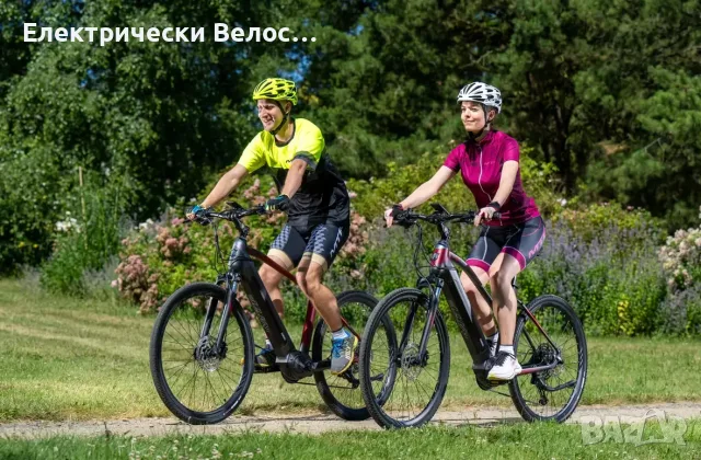 Крос електрически велосипед MTF Cross 7.5 W – Bafang M510, 95 Nm, до 200 км пробег, снимка 8 - Велосипеди - 56004725