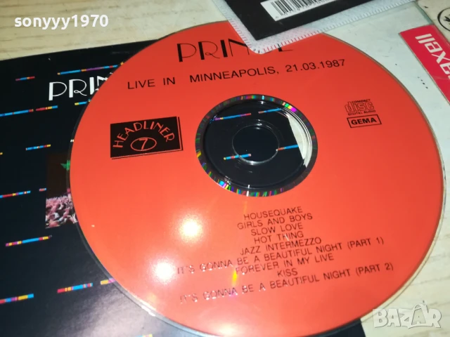 PRINCE CD-ВНОС GERMANY 0907251235, снимка 2 - CD дискове - 50960900