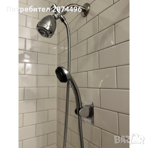 4084 Самозалепваща стойка за душ слушалка, снимка 12 - Други - 42143040