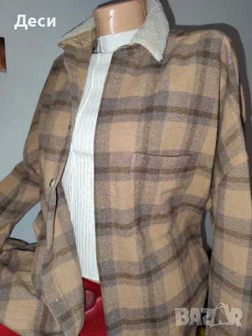 актуална плътна риза на Asos , снимка 3 - Ризи - 47707991