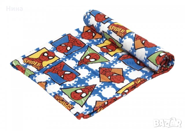 Одеяло със Спайдърмен, Мики и Мини , снимка 4 - Стоки за близнаци - 31892558