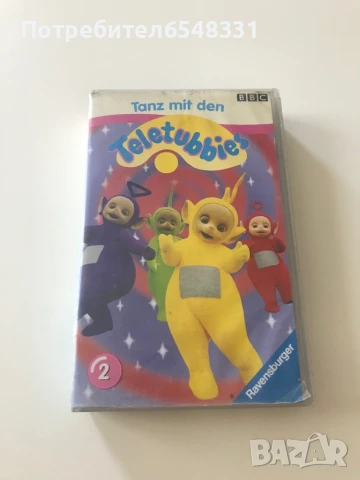 Видеокасета Teletubbies VHS , снимка 5 - Анимации - 51102246
