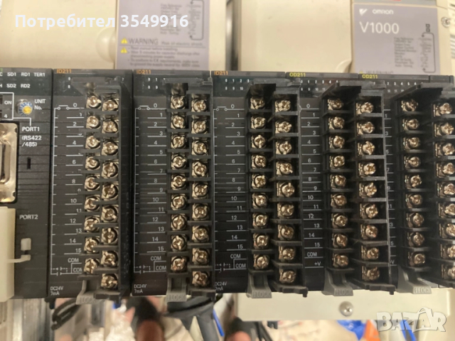 PLC OMRON SYSMAG CJ1M CPU22, снимка 5 - Други машини и части - 51576840