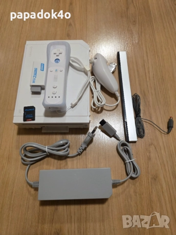Пълен комплект HDMI Wii + 23 игри и аксесоари