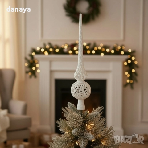 6199 Дълъг връх за елха комплект от 2 броя