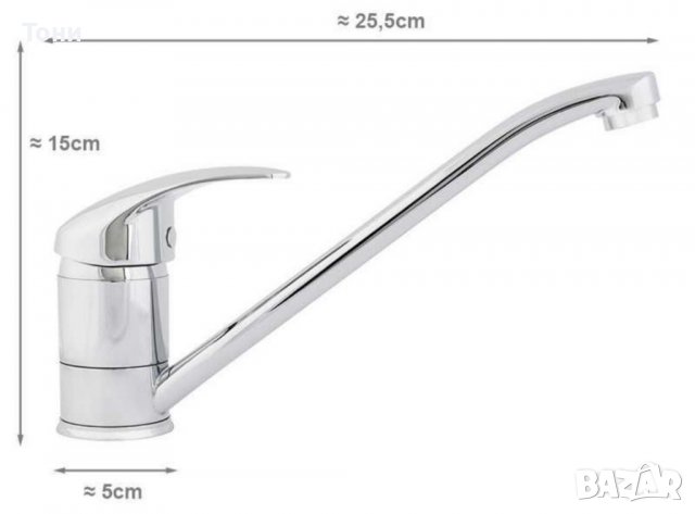 Нов смесител за мивка / въртящ се на 360 градуса, снимка 3 - Аксесоари за кухня - 39897963