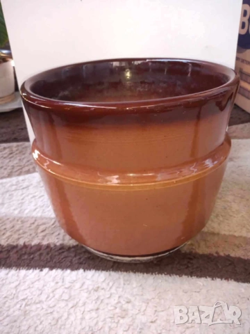 Керамични саксии ретро, винтидж, арт, снимка 5 - Саксии и кашпи - 53193038