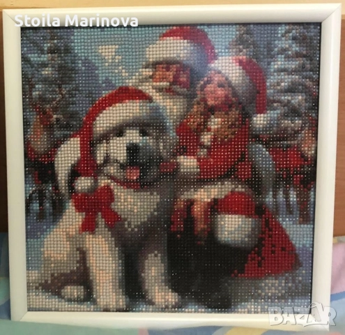 Коледни диамантени гоблени с рамка, снимка 16 - Други - 52321850