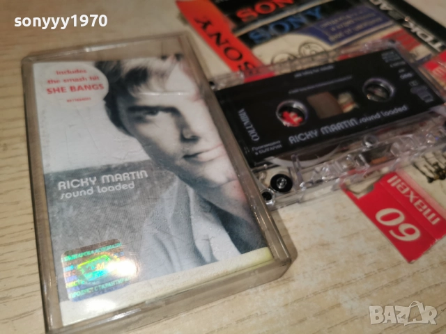 RICKY MARTIN-ORIGINAL TAPE 0912251927, снимка 3 - Аудио касети - 52712303