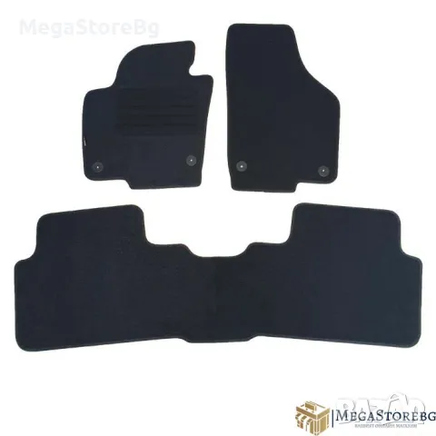 Мокетни стелки за VW SHARAN 5 места 2010- 3 части
