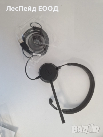 Слушалки с микрофон, Jabra Evolve 30 II HS,Черни, снимка 3 - Слушалки и портативни колонки - 51971837