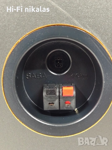 ретро Hi-Fi стерео тонколони SABA acoustic monitor 80, снимка 11 - Тонколони - 53916465