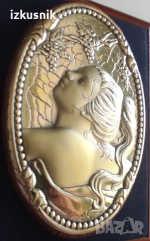 Изящна сребърна пластика, авторска, снимка 2 - Антикварни и старинни предмети - 50005532