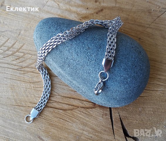 Унисекс гривни от стомана, снимка 9 - Гривни - 37306238