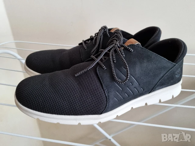 Мъжки обувки Timberland Graydon Fabric and Leather Oxford, размер 45,5, снимка 2 - Ежедневни обувки - 50997285