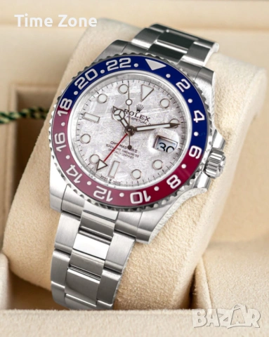Rolex GMT-Master II 40mm "Pepsi" White Gold Meteorite Dial Ceramic Automatic Различни Варианти