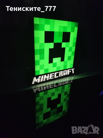 3д Maincraft лампа , снимка 4 - Настолни лампи - 51738645