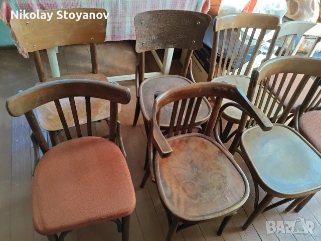 Столове в битов стил. Тонет. И други ретро..., снимка 5 - Столове - 46717073