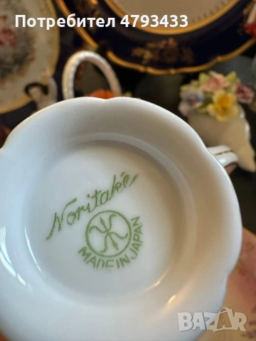 Ръчно нарисуван сет от японски порцелан, снимка 2 - Декорация за дома - 54164960