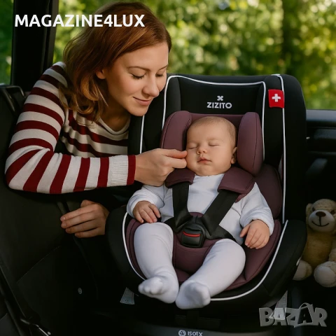 Столче за кола Zizito Amadeo, 0-36 кг, с IsoFix, снимка 8 - Столчета за кола и колело - 51281903