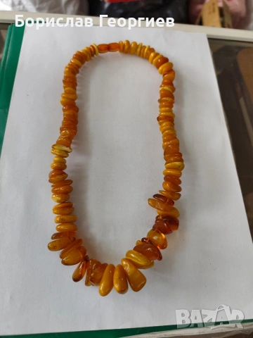 Гердан от кехлибар 