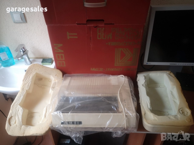 Принтер М80 за компютър Правец 8, снимка 5 - Антикварни и старинни предмети - 52778072