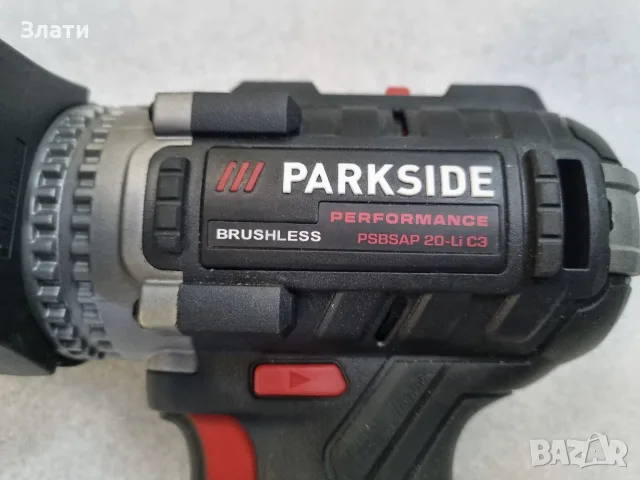 Ударен винтоверт parkside  комплект с батерия 