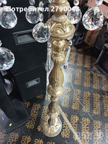 Големи бронзови лампиони , снимка 4 - Декорация за дома - 40636640