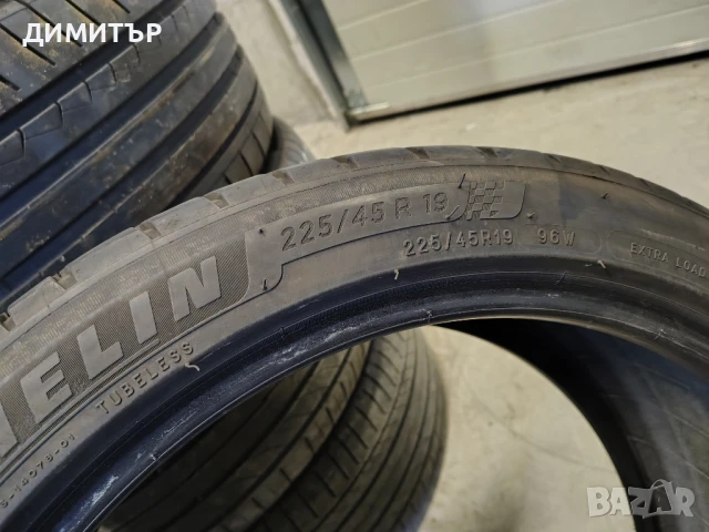4бр.летни гуми MICHELIN 225 45 19 DOT21 цена за брой, снимка 5 - Гуми и джанти - 51292813
