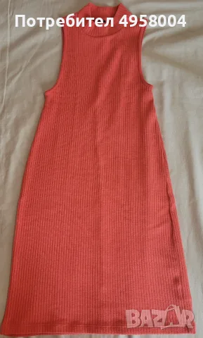 Дамска рокля Old Navy, S Petite, без ръкави, червена