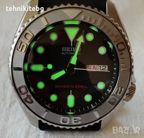 SEIKO SKX007 Yacht Master Mod - страхотен нов часовник, снимка 1 - Мъжки - 44329300