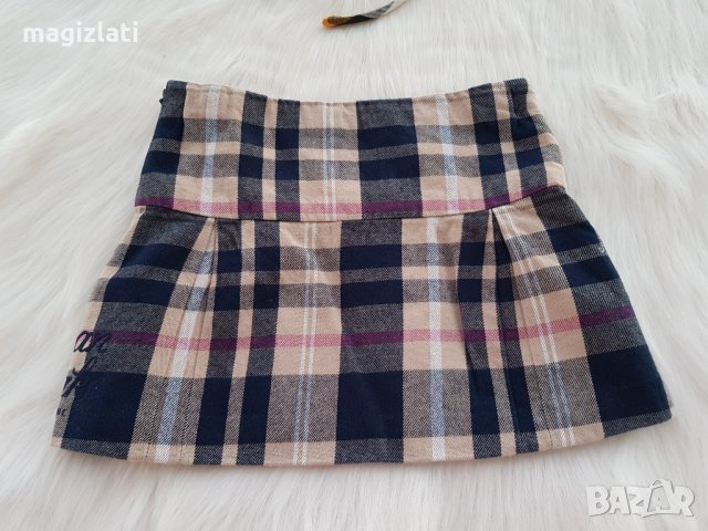 Карирана пола 4 години, снимка 4 - Детски рокли и поли - 34286838