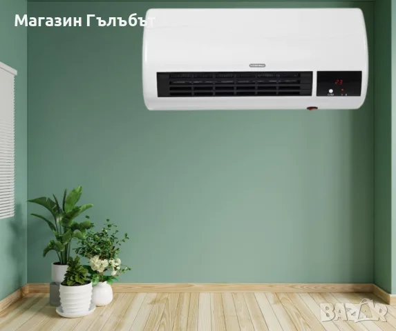 Печка керамична , TR-2025W, 2000W, стенна, снимка 2 - Отоплителни печки - 56230622