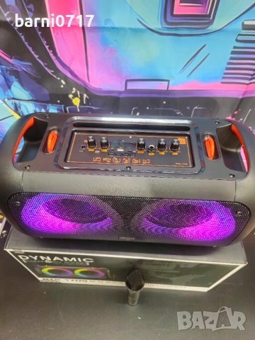 Караоке блутут Тонколона Brodu BTS-1709, снимка 2 - Караоке - 52540311