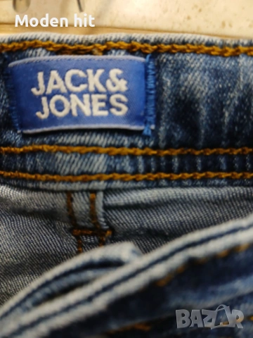 Jack & Jones размер 176 см./16 г. - дънки за тийнеджър/мъж, снимка 4 - Дънки - 54142900