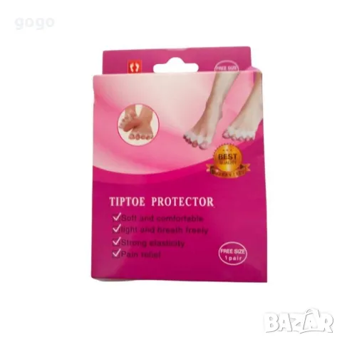 Комплект удобни силиконови разделители за пръсти, снимка 1