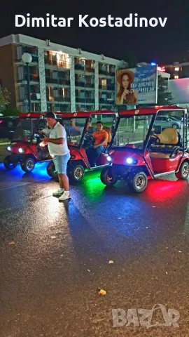 Голф колички - Нови батерии от 2024г., снимка 4 - Автомобили и джипове - 48116188