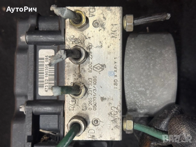 ABS Modul АБС Помпа Renault Kango 1.2 i 16v 75к.с. 2006г., снимка 2 - Части - 53258617