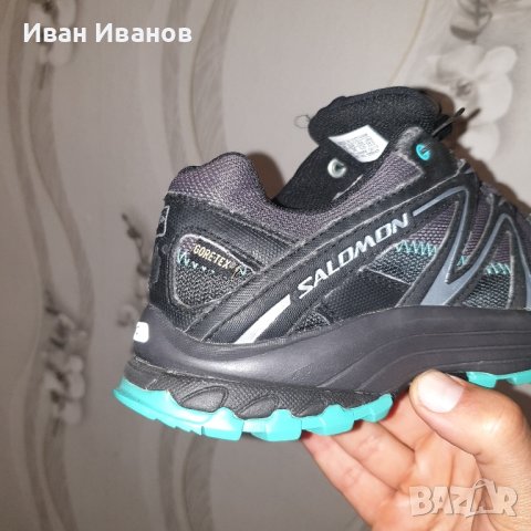 водоустойчиви туристически  обувки/ маратонки  Salomon Gore-Tex  номер 37,5-38, снимка 9 - Други - 42770103