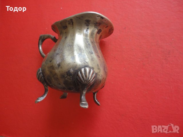 Старинна бронзова каничка , снимка 7 - Антикварни и старинни предмети - 42234639