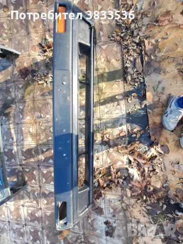 Предна Широка броня за Фолксваген Голф и Джета Мк2 черен цвят.