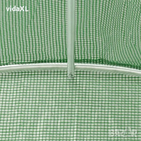 vidaXL Оранжерия със стоманена рамка зелена 60 м² 10x6x2,85 м, снимка 9 - Оранжерии - 56146702