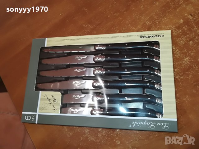 laguiole-6 френски ножа 2102231008, снимка 2 - Колекции - 39749282