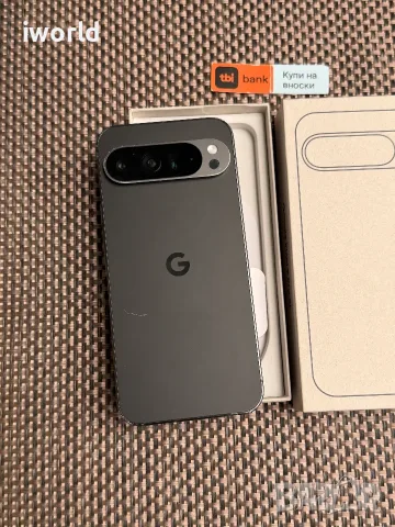 Google Pixel 9 Pro XL ⚠️ Лизинг от 15€/ мес ⚠️ 128GB / obsidian / 5G, 16RAM/128Gb  ⚠️, снимка 2 - Телефони с две сим карти - 56099689