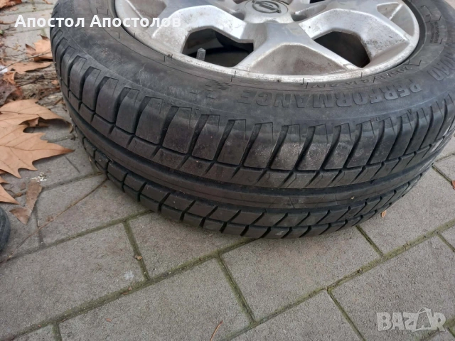 джанти с гуми 16 цола kormoran за опел зафира opel zafira, снимка 2 - Гуми и джанти - 53208057