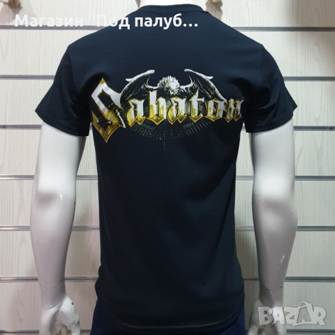 Нова мъжка тениска със ситопечат на музикалната група SABATON - Heroes on tour, снимка 10 - Тениски - 30162504