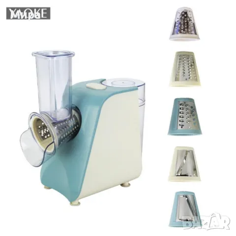 Електрическо ренде за сирена и салати с различни приставки , снимка 1